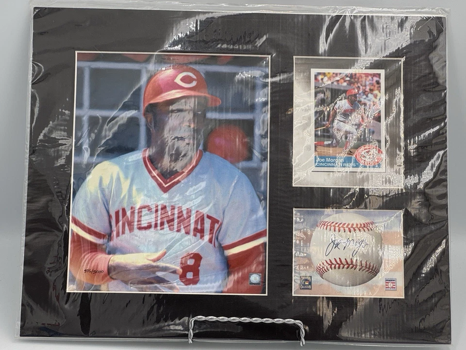 Joe Morgan Limited Edition Lithograph 1970’s #376 Cincinnati Reds Hall Of Fame - Image 3 of 4