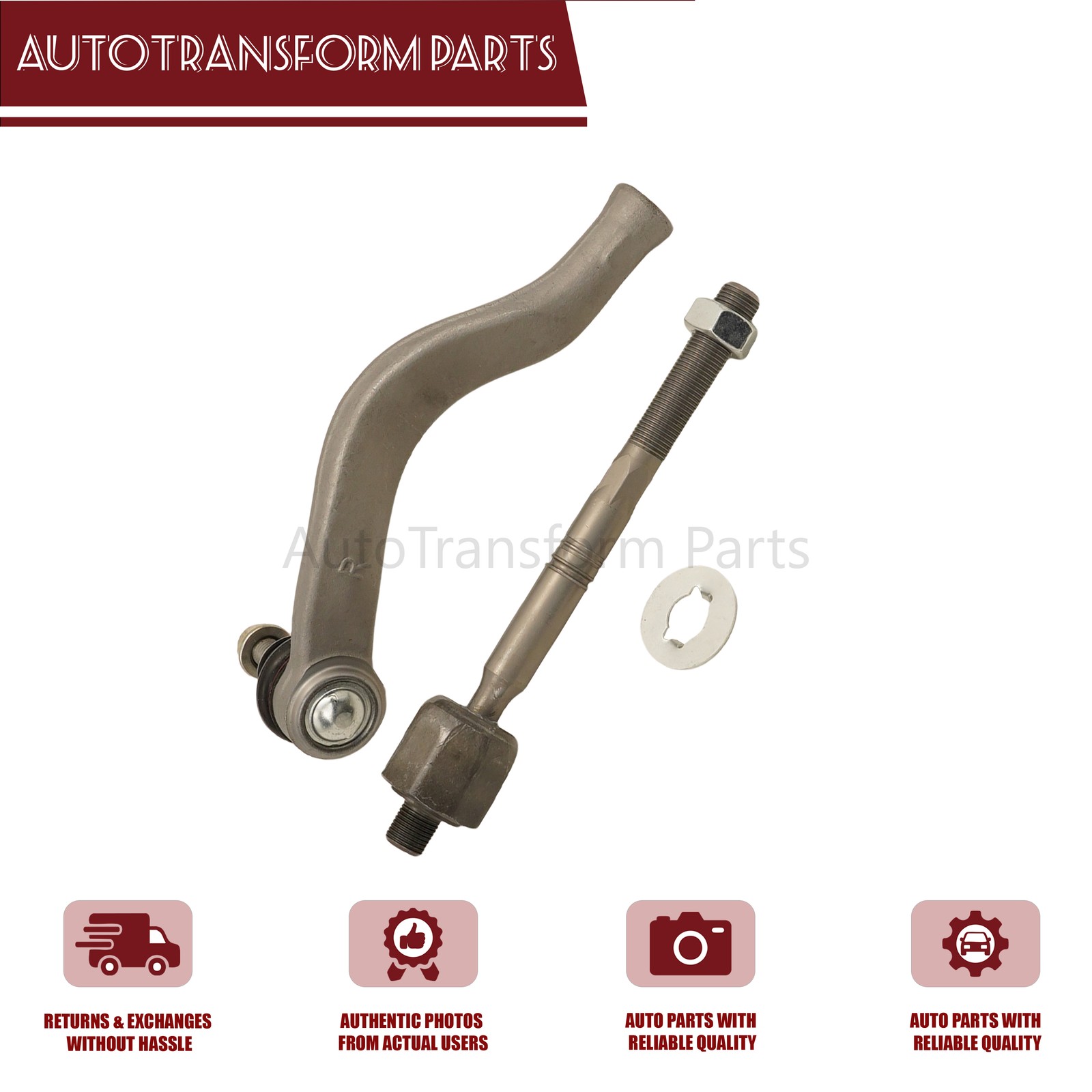 For 2019-2023 Maserati Levante 673007162 Right Inner Tie Rod Ball Joint US