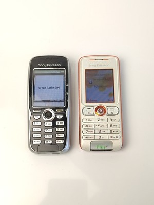 Sony Ericsson K508i Ericsson W200i Mobile Phones Locked! SET Vintage Cell Phones