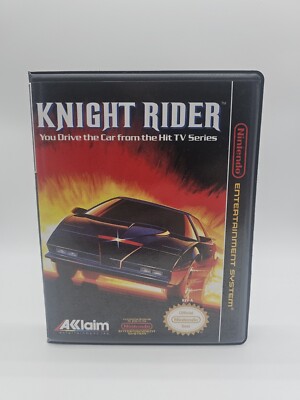 Knight Rider Nes Authentic, Tested! Cart Only With Bit Box Case