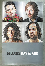 The Killers - Day and Age - 11"x17" promotional poster Rare