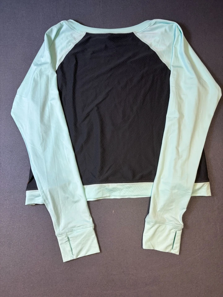 Толстовка женская Lucy размер XL светло-голубая с длинным рукавом круглый вырез спортивная одежда - Изображение 2 из 4