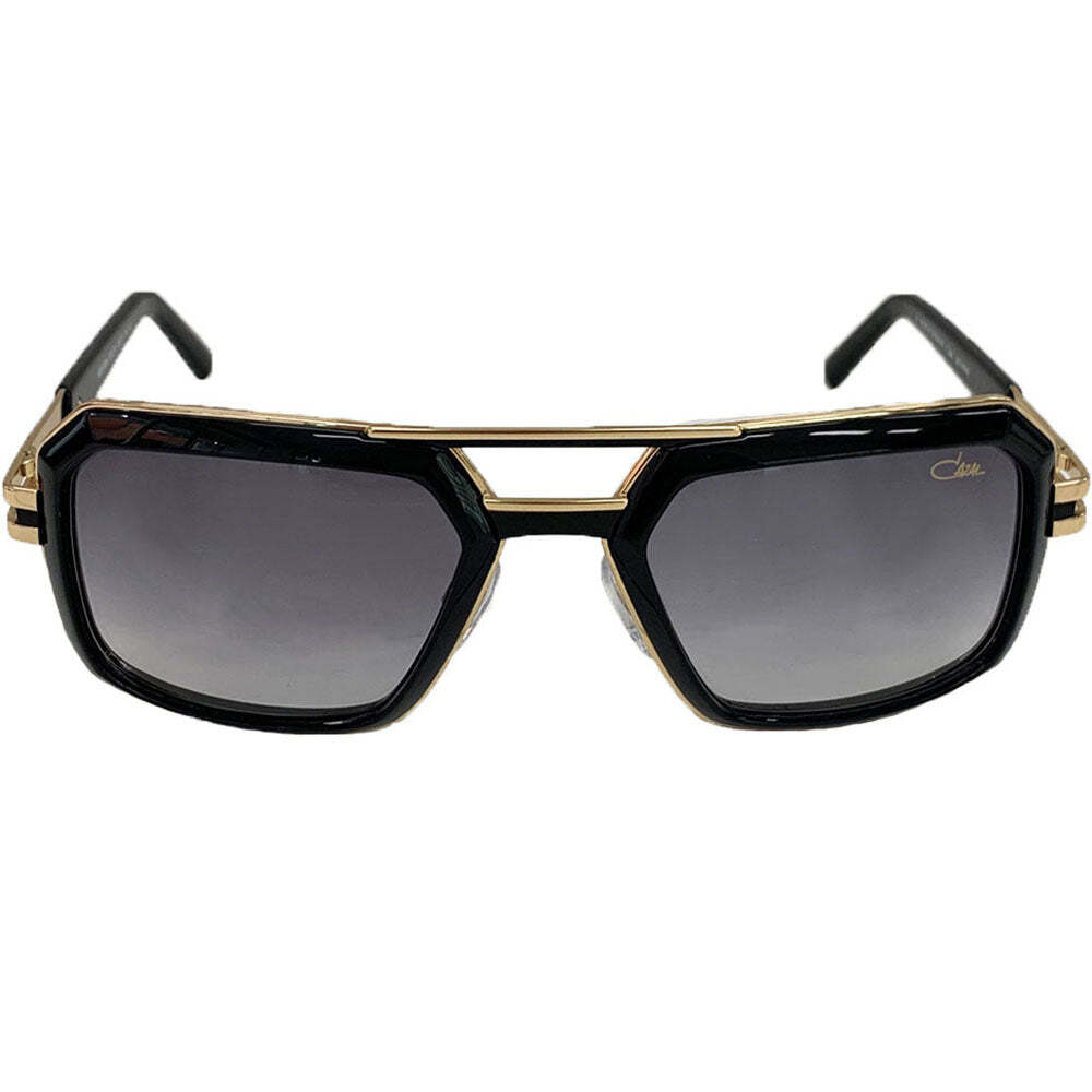 Sunglasses Cazal 9094 001 56 21 140 Black Gold Grey Gradient lens 100% Authentic