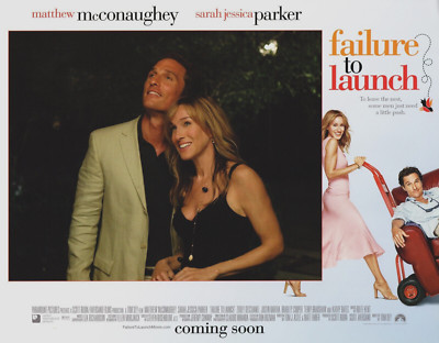 Kino # US-Lobby-Cards # Tom Dey: Failure To Launch # 2006 # 8 Fotos # unbenutzt