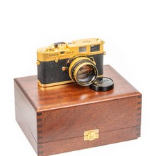 Leica M4-2 Camera 24K Gold Limited  Summilux 50mm f/1.4 Lens