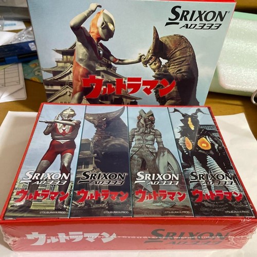 Bola de golf Dunlop Srixon x Ultraman Collaboration AD333 nueva sin usar JAPÓN NUEVA - Imagen 9 de 12