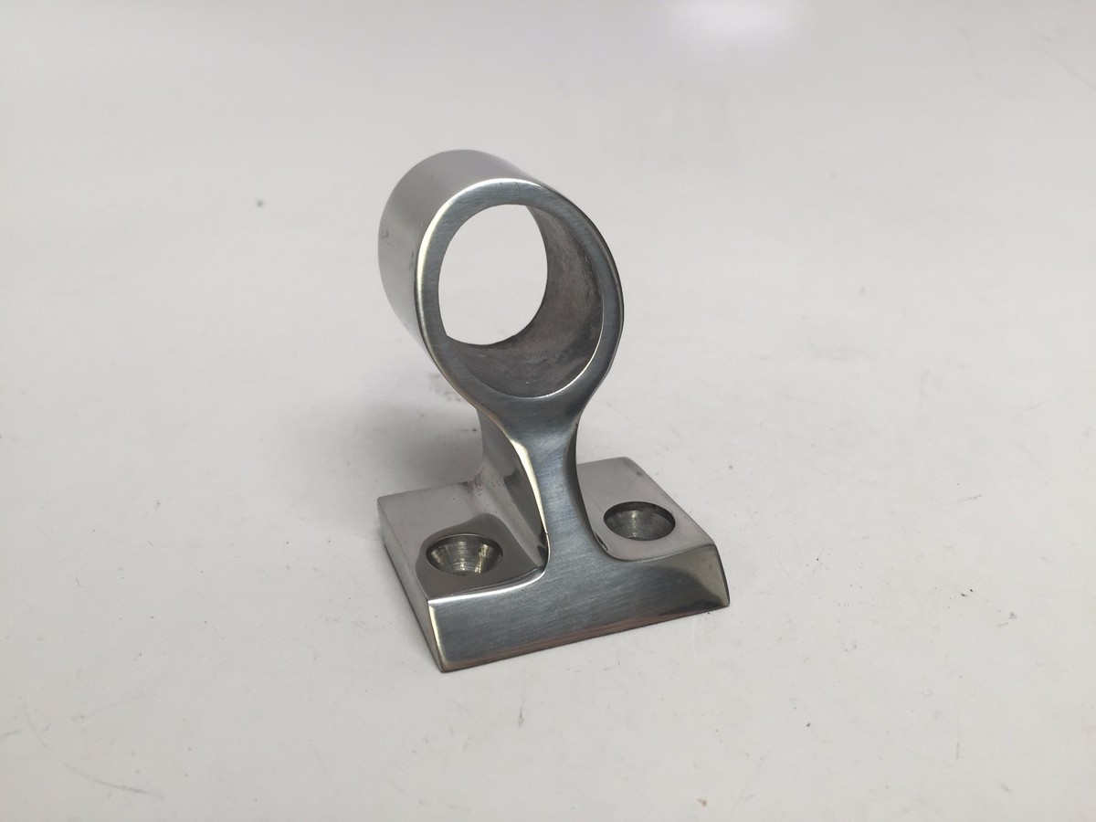 Marine Boat Durable Stanchion Hand Rail Fitting SS 316 60 Deg