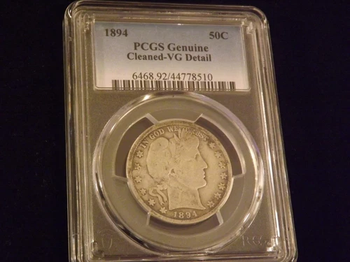 1894   Barber  Half Dollar    PCGS VG