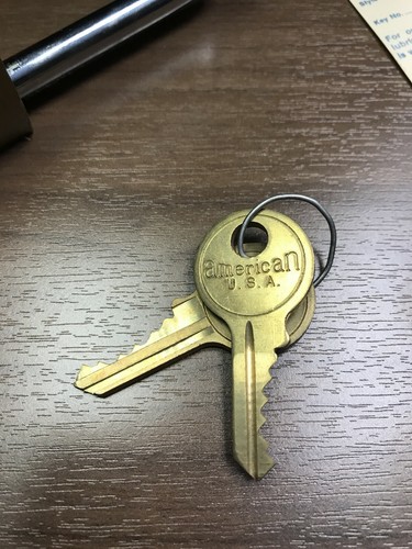 Candado Vintage American Lock, Modelo # 206, Keyed Different (KD), NOS - Imagen 4 de 8
