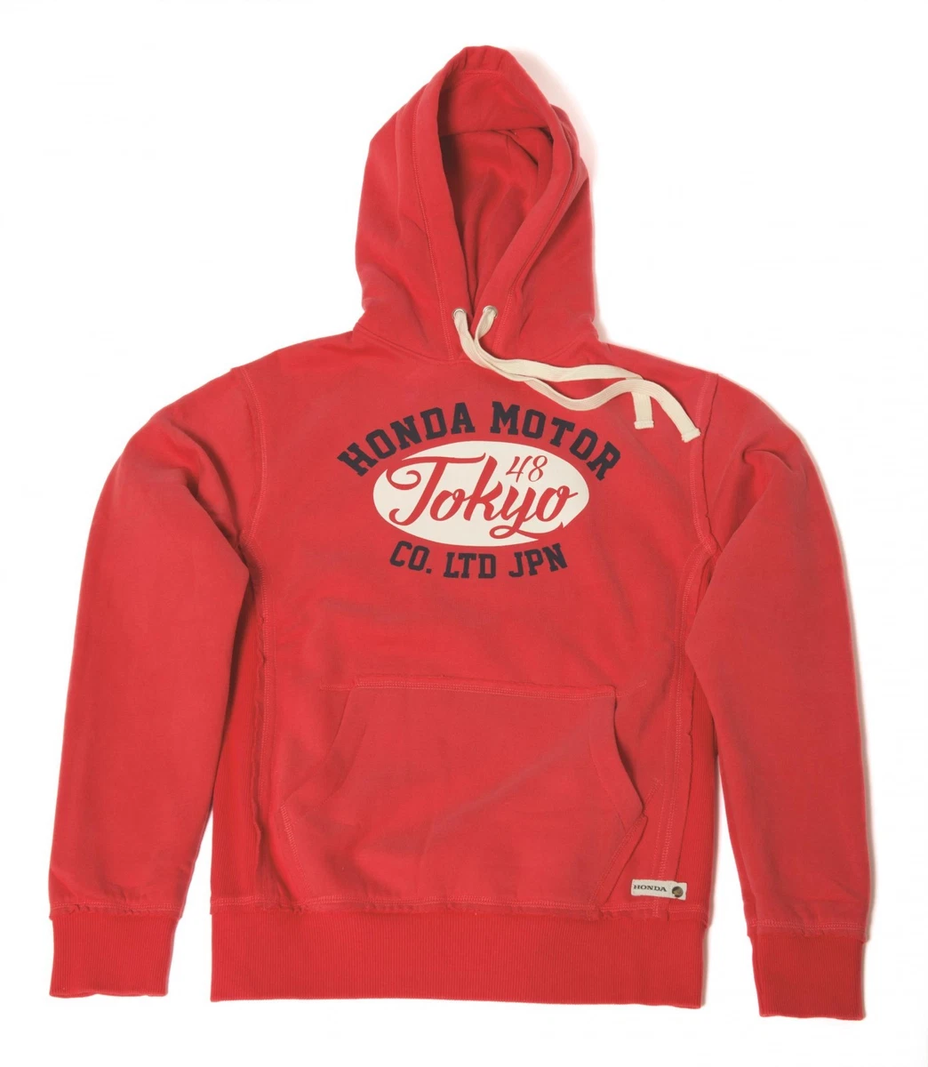 FELPA HONDA VINTAGE SWEAT SHIRT UNISEX TOKIO OTH HOOD ABBIGLIAMENTO UOMO  TG.XL