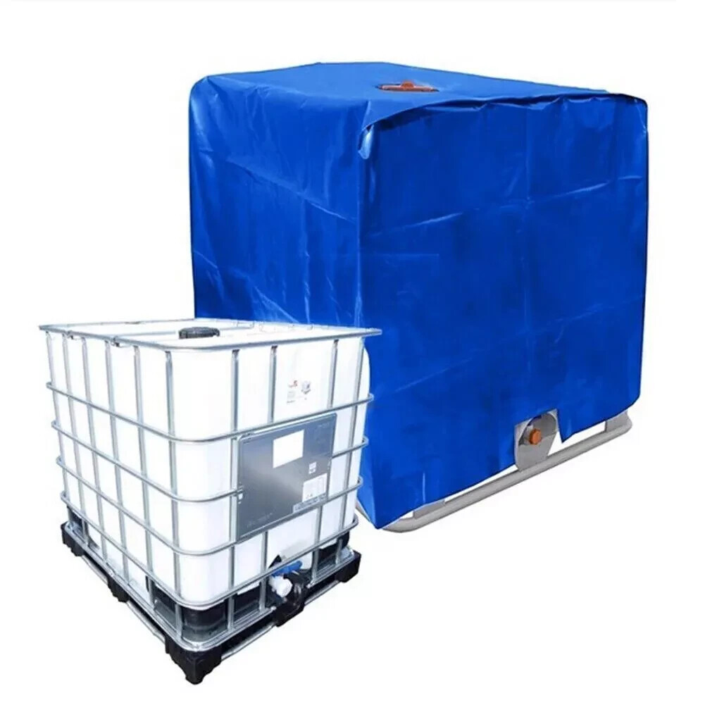 Bâche de protection supérieure pour cuve IBC 1000L en tissu imperméable premium