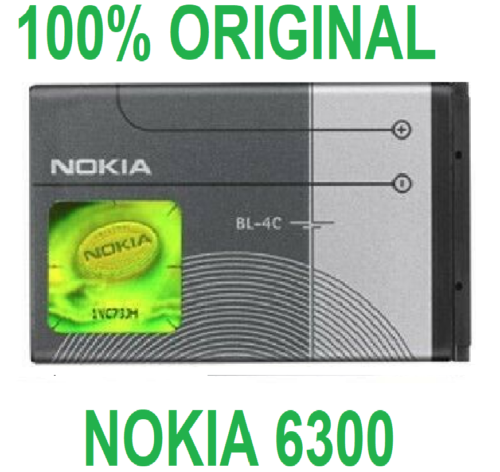 Battery For Nokia 6300 6100 5100 2650 3500 BL-4C Original Phone Accessories New  - Afbeelding 1 van 12