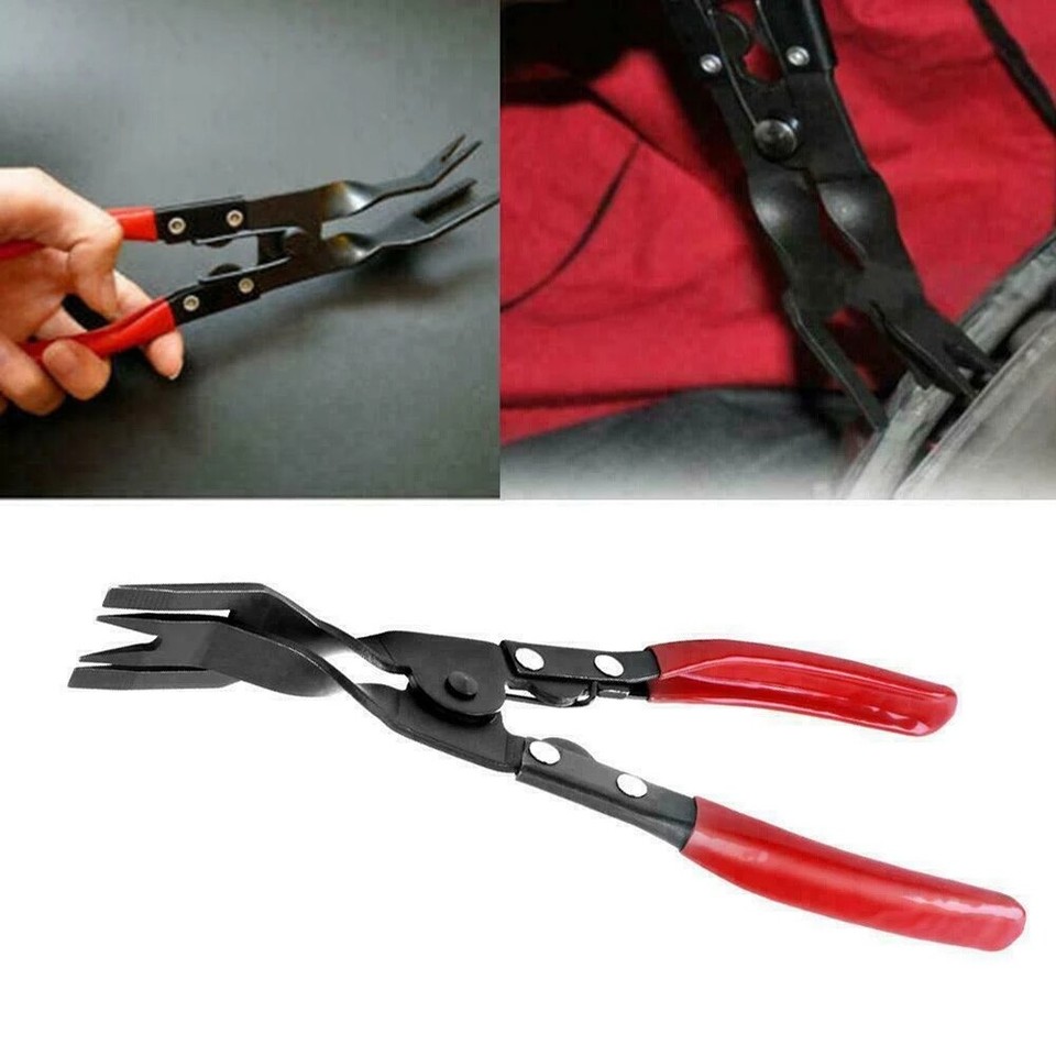 Auto Trim Clip Pliers Removal Tool Car Door Panel Remover Upholstery eBay