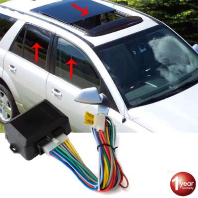12V Vehicle 4 Door Automatic Safety Power Window Roll Up Closer Power Module Kit
