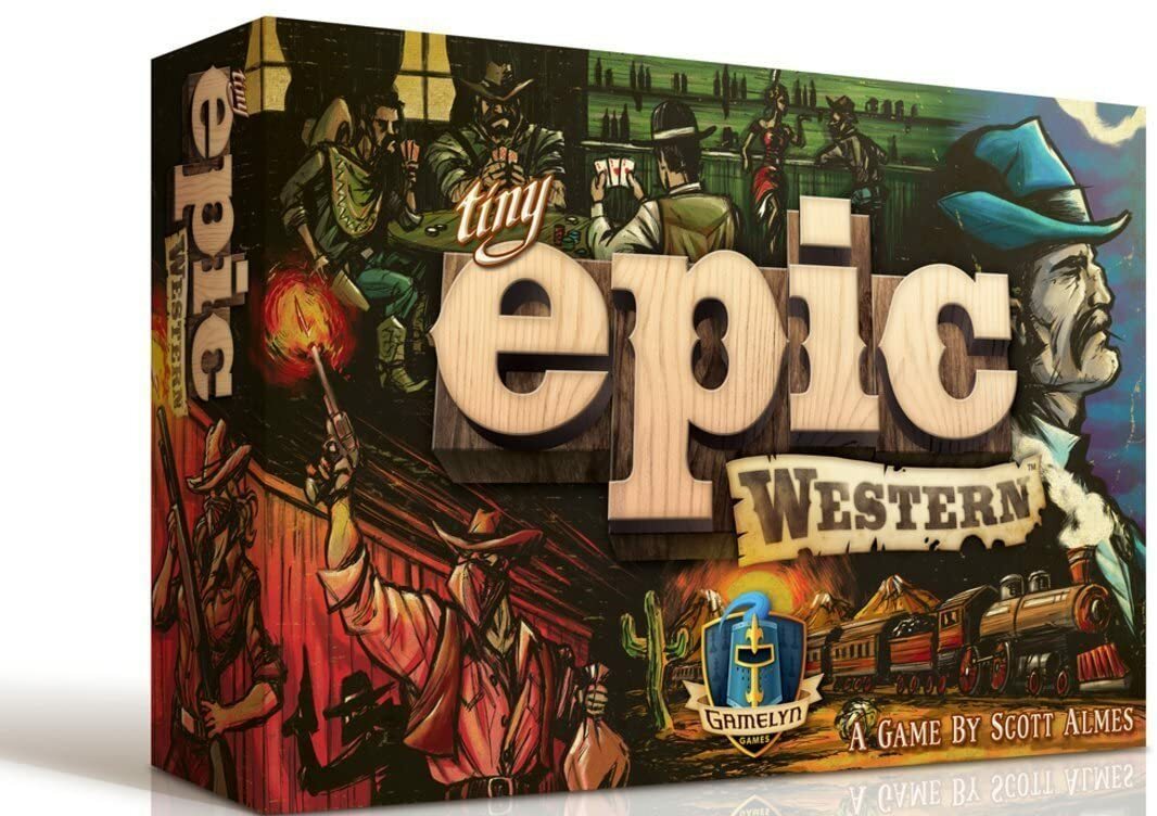 Крошечная эпическая Западная настольная микроигра Gamelyn Games TEDWRE Мини-карточный ковбойский покер 5990₽