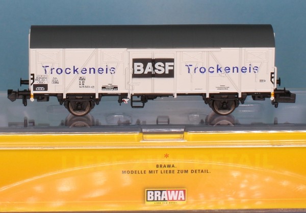 Brawa 67811, - Spur N -, Db Ged. GüTerw. Basf Trockeneis Typ Gbs, Ep.4-image