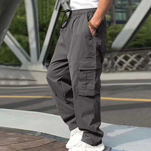 Herren Cargo Kampfhose Militär Freizeit Arbeitshose mehrere Taschen alle Größen - Bild 27 von 27