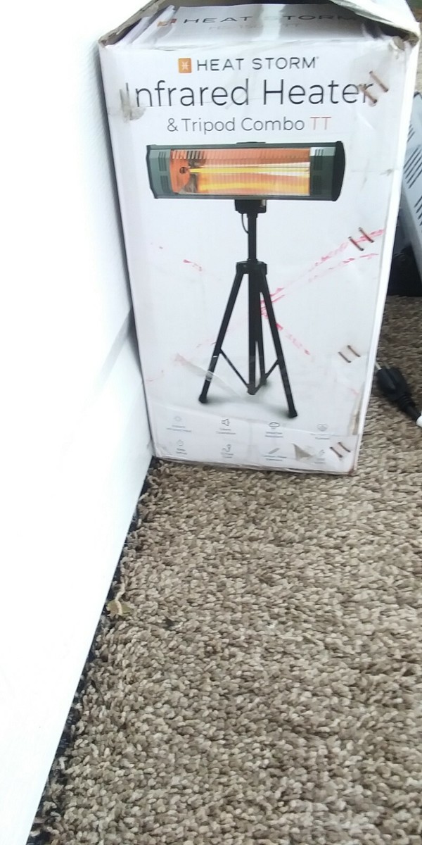 Heat Storm Infrared With Tripod Heater HS-1500-TT | eBay