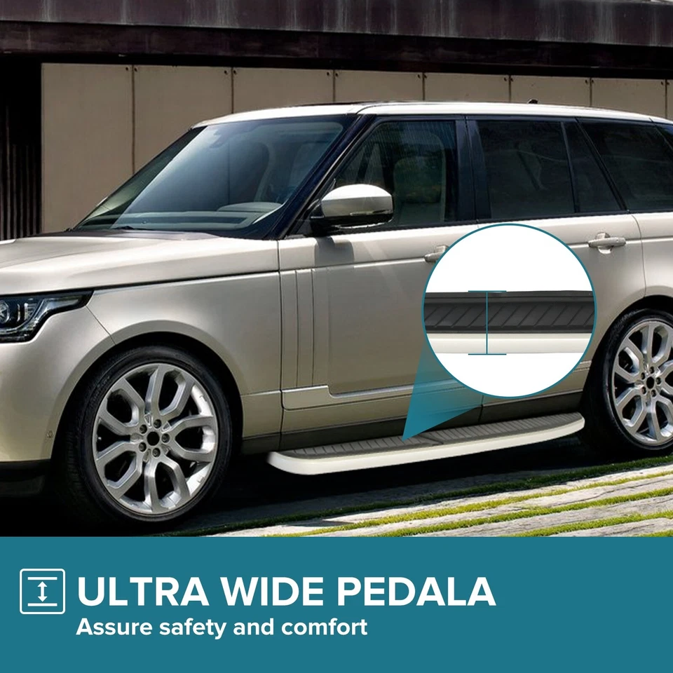 Running Boards For 2006-2013 Land Rover Range Rover Sport Side Steps Nerf Bars Foto 2 de 4