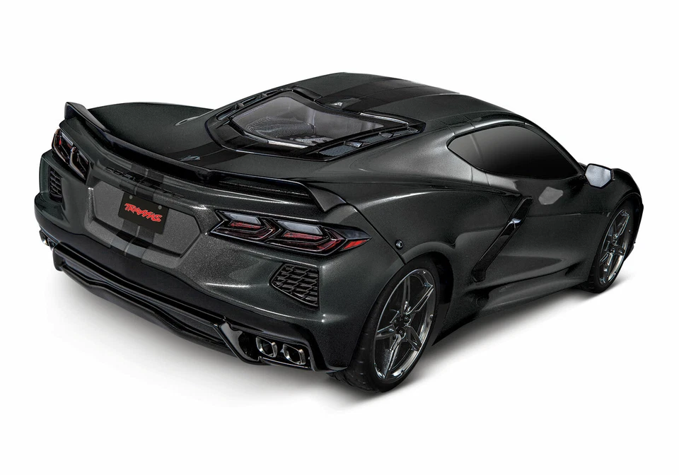 TRAXXAS 4-TEC 3.0 Chevrolet Corvette Stingray Nera 93054-4 BLK Automodello Ele - Immagine 2 di 4