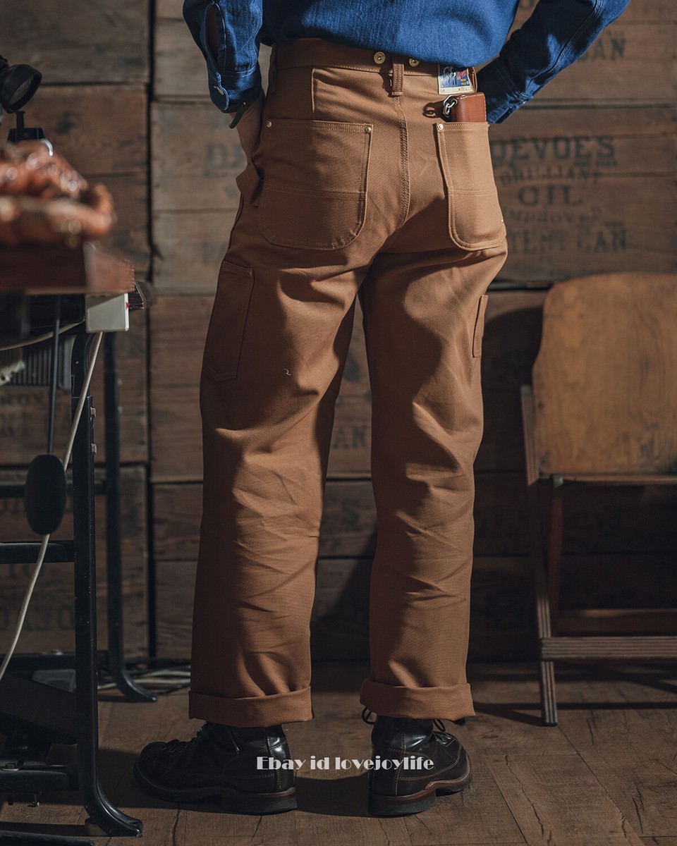 Bronson Double Knee Pants Duck Canvas Logger Carpenter Mens Work
