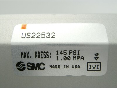 SMC US22532 Slit Valve Pneumatic Cylinder with Gate AMAT SMC US22532 Slit Valve Pneumatic Cylinder with Gate AMAT