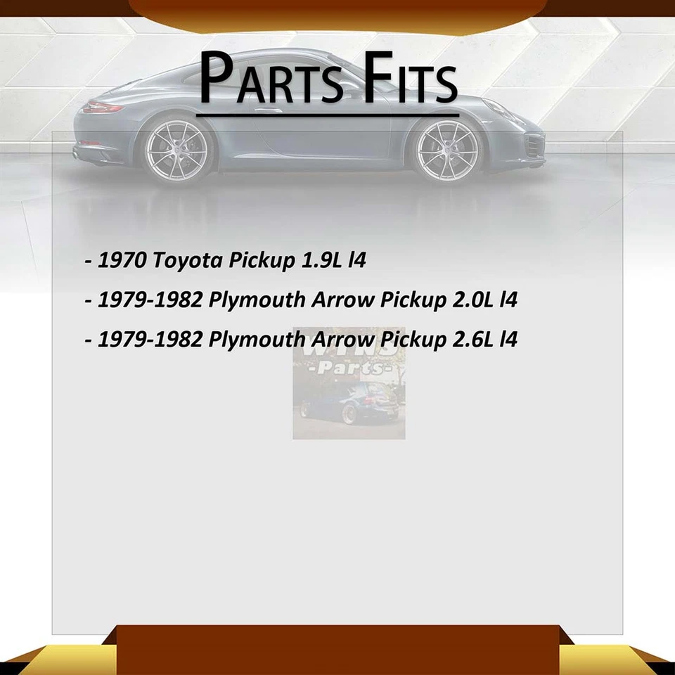 Amortiguador delantero trasero Monroe 3x para camioneta Plymouth Arrow 2,6 L 1979-1982 Foto 2 de 4