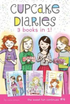 Cupcake Diaries 3 Books in 1! #4: Mia's Boiling Point; Emma, Smile and Sa - GOOD
