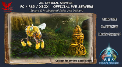 Ark Survival Ascended Kibble Pack – Official PVE – PC, PS5, Xbox