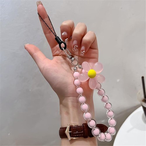 Chains Mobile Phone Chain Bead Lanyard Cellphone Straps Lanyard for Keys - Photo 14 sur 19