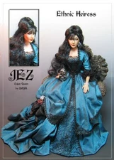 1:12 Visual Mini Doll Dressing Made Easy~By Dana ~ JEZ ~  ~ Tutorial/pattern