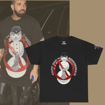 CAN'T BAN THE SNOWMAN VINTAGE JEEZY T-SHIRT | Seen On Aubrey