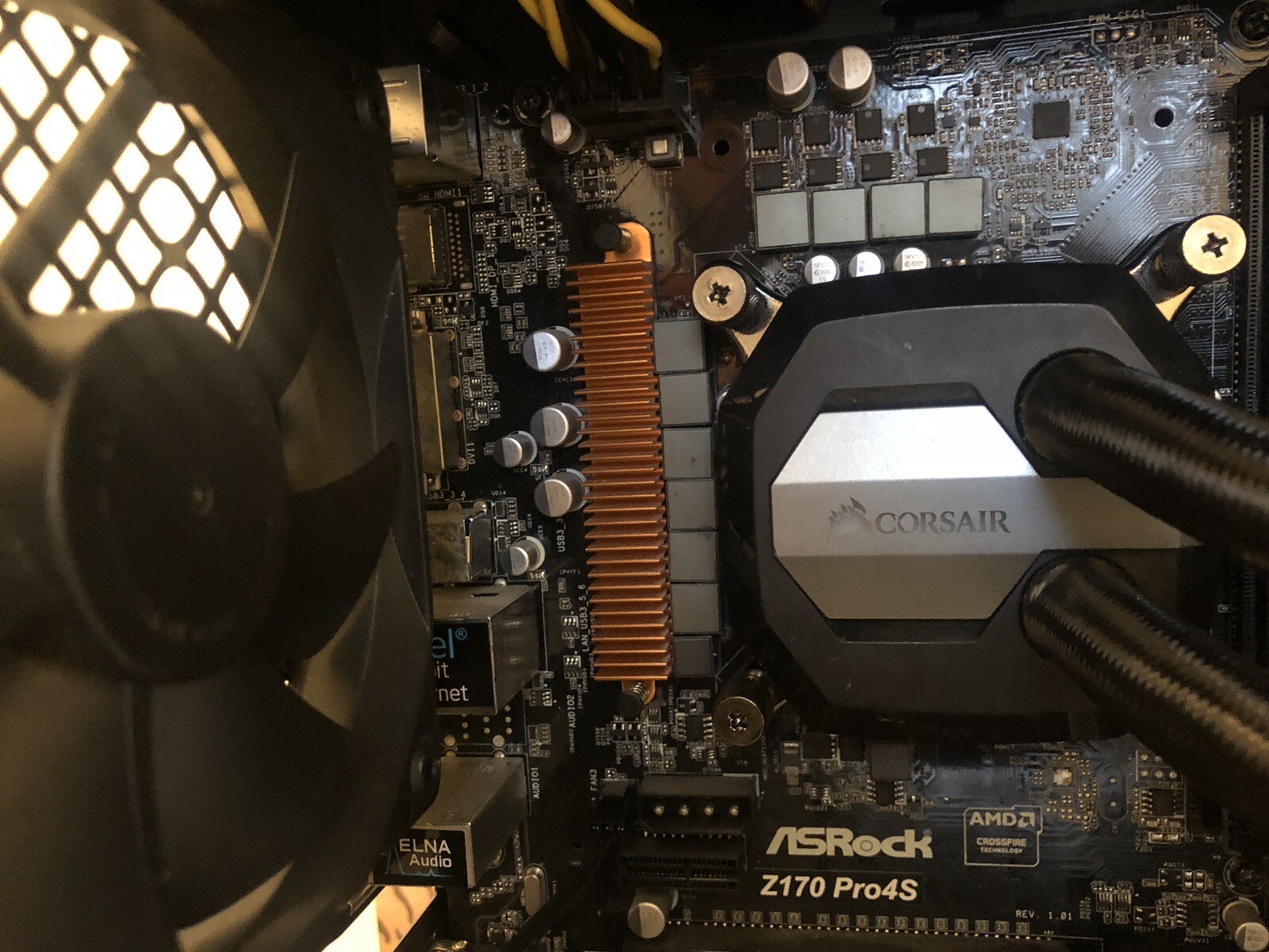 Watercooled Gaming PC i76700K 4.5Ghz Nvidia GTX 1070 16GB 2TB