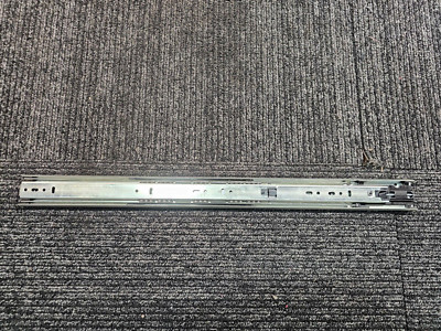 (QTY 4) Knape & Vogt 8419B22 22'' Self-Closing Full Extension w/ Overtravel Slide