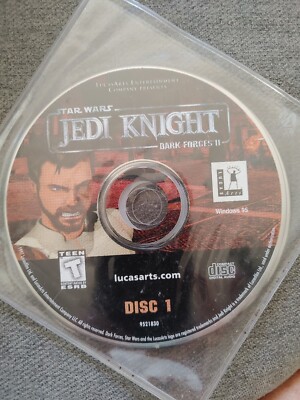 STAR WARS JEDI KNIGHT DARK FORCES II WINDOWS PC GAME 1997  
