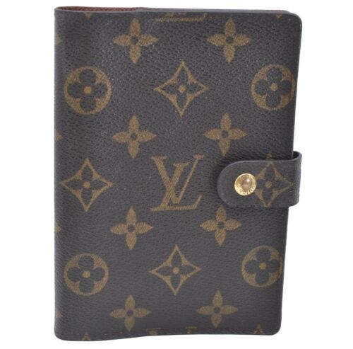 Housse d'ordinateur portable authentique Louis Vuitton monogramme agenda PM R20005 LV 4074I - Photo 1 sur 24