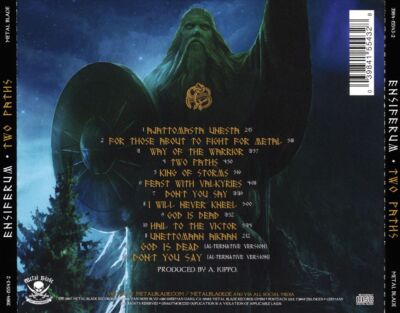 ENSIFERUM - TWO PATHS * NEW CD