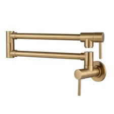 Wall Mounted Pot Filler Faucet with Double Handle