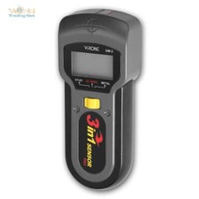 Digitaler Leitungsfinder Kabeldetektor Ortungsgerät 3in1 für Strom Holz Metall