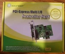 *NEW SYBA PCI-e 1.0 x1 Low Profile 2 Port DB9 Serial PCI-e 1.0 x1 Controler Card