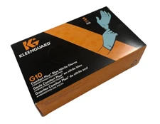 KleenGuard G10 2Pro Blue Disposable Nitrile Gloves 3 Mil Size: S (Box/100)