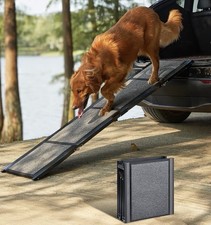 71 Dog Ramp For Car Suv Foldable Non Slip Pet Ramp Large Dogs Portable Wide 71 Dog Ramp For Car Suv Foldable Non Slip Pet Ramp Large Dogs Portable Wide