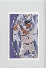 2002 Kansas City Life Insurance Royals Stadium Giveaway AJ Hinch #7 xz4