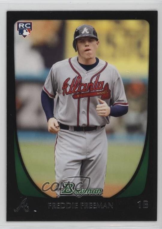 2011 Bowman Freddie Freeman #205 Rookie RC