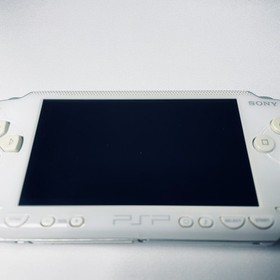 Sony PlayStation Portable PSP-1000 Console White Battery USB-C Japan Tested