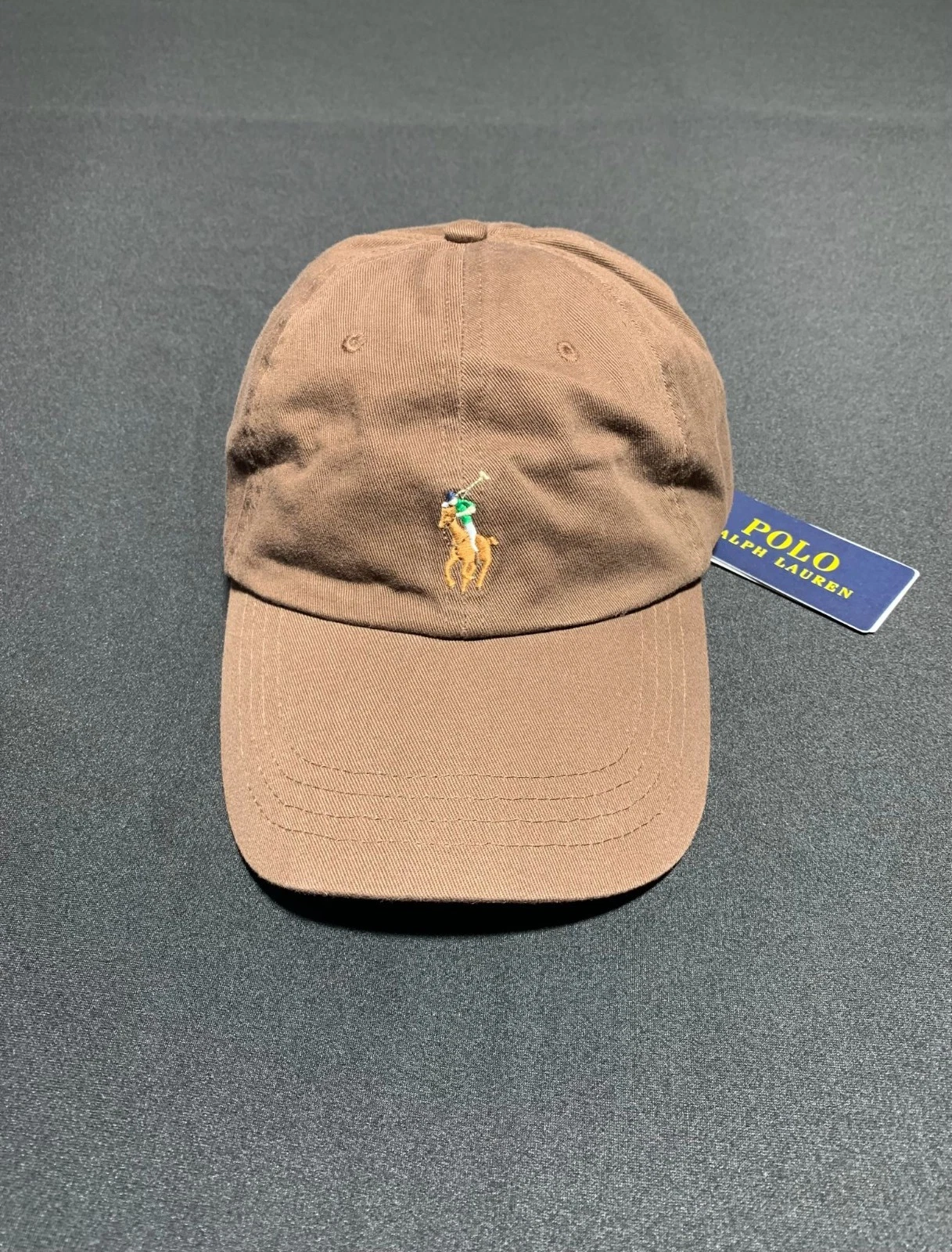 Brown Cap | Black Baseball Cap | Polo Ralph Lauren
Opens in a new window or tab