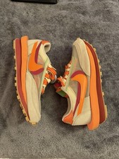 Nike LD Waffle Sacai Clot Kiss of Death Net Orange Blaze No Box