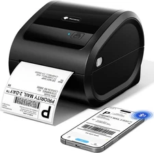 US Phomemo D520-BT Bluetooth Thermal Shipping Label Printer 4 x 6 for Business