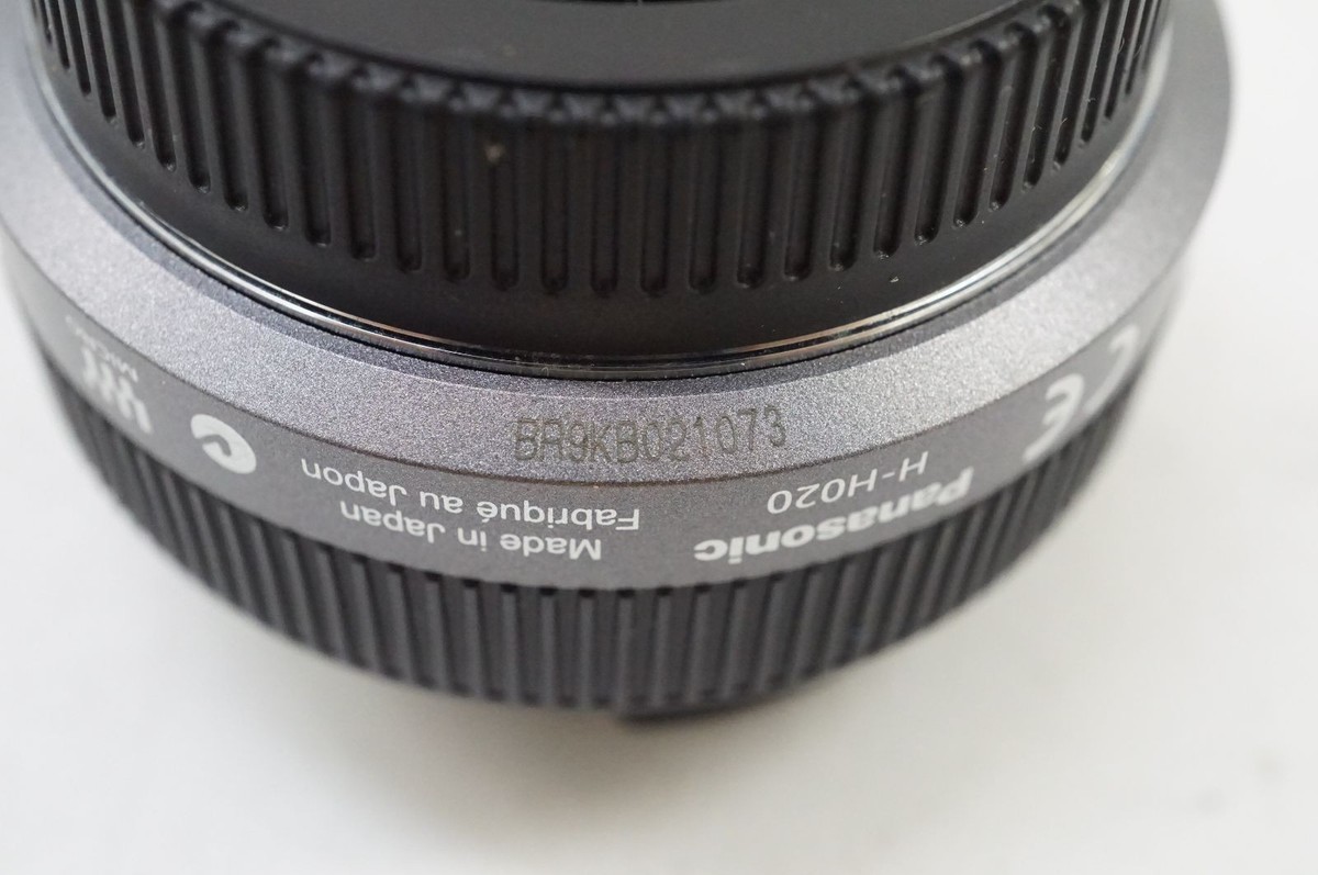 Panasonic Lumix G 20mm f1.7 ASPH Lens H-H020 Near Mint condition