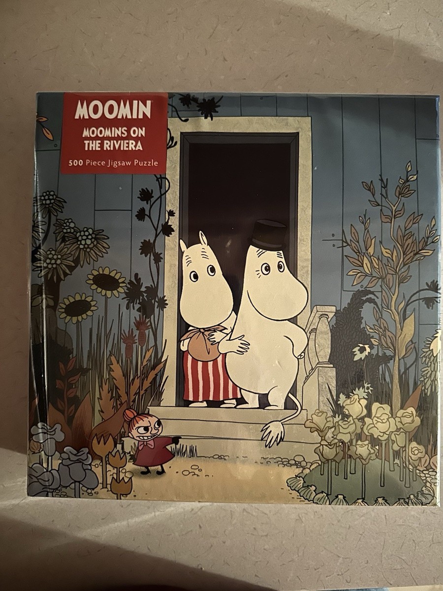 Moomins On The Riviera – Puzzle Per Adulti 1000 Pezzi – Flame Tree, Formato 735x510 Mm, Con Scatola Quadrata